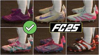 EA FC 25 | *NEW* ALL OFFICIAL BOOTS & CLEATS 