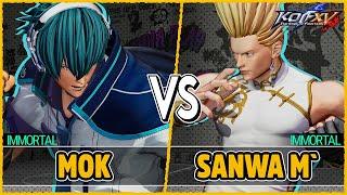 KOF XV  MOK (Isla/Shun`ei/Kukri) vs Sanwa M` (Isla/Benimaru/Geese)  Steam Replay Match 