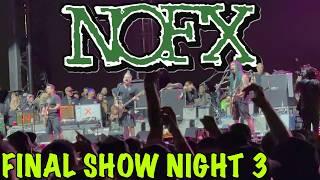 NOFX Final Show (Night 3 of 3) Full Set 10-6-2024 Pt 1