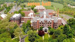 Seton Hall University |4k Video | World Drone Tour | 4k View |  Google Earth Studio | 4K Drone Video