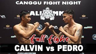 BALI MMA CANGGU FIGHT NIGHT 22 fight #6 Pedro vs Calvin, MMA knockout!