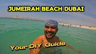 How to go to Jumeirah Beach in Dubai using public transportation?