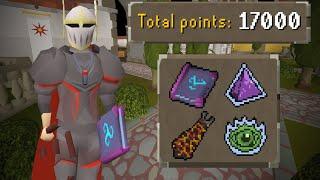 17000 POINTS, GRIMOIRE & PRAYERS IN 2 DAYS ON OSRS LEAGUES 5 RAGING ECHOES!