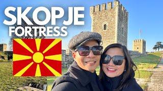  Walking Around Skopje Fortress / North Macedonia [4K]