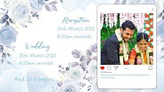 Evening of Joy - Reception - Harish & Kirthiga - 2K Media Lab - Tuticorin
