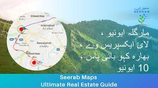 Margalla Avenue, Lai Expressway, Bhara Kahu, 10th Avenue - Seerab Maps  Ultimate Real Estate Guide