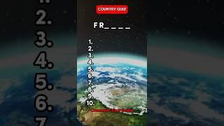 Name these countries by their First 2 Letters #quiz #country #trending #shorts