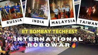 International Robowar of Asia's Largest Techfest ft. IIT Bombay 