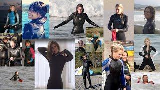 Photos of women in wetsuits 1 to 25