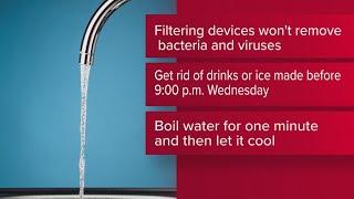 Boil Water Advisory in DC