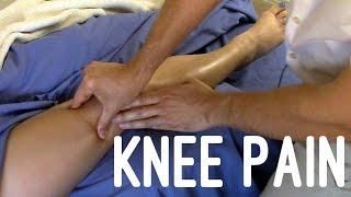 Massage Tutorial: Knee pain, myofascial release techniques