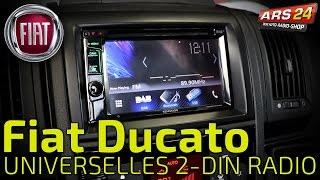 Fiat Ducato 2-DIN Autoradio einbauen I Kenwood DDX8016DABS | ARS24