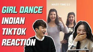 Girl dance Indian TIK-TOK reaction!