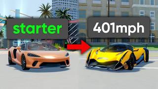 Turning a Starter Car into the Fastest in Driving Empire!