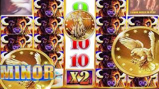 MINOR JACKPOT  HUGE HANDPAY  BUFFALO CHIEF