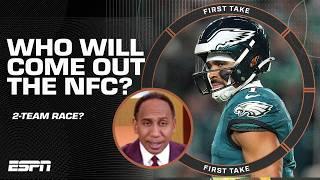 Is the NFC a 2-team race?  Stephen A. thinks it's down to the EAGLES & LIONS! | First Take