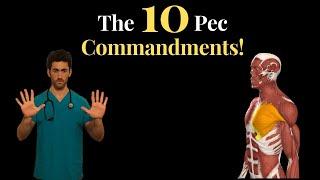 The 10 Pec Commandments!!! (How to Fill Out All Sections of Your Chest!)