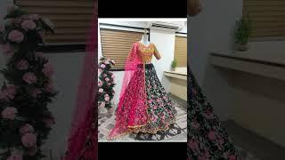 so beautiful  wedding lehenga for women #monika maurya dress and art fashion #yt shorts