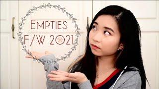 Empties | Fall/Winter 2021 ‍️shower care, skincare and makeup!