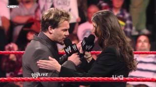 Stephanie Fires Chris Jericho 1/12/09