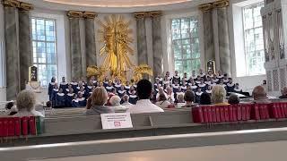 End of mass procession , Domkyrkan , Göteborg