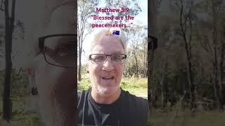 Matthew 5:9 "Blessed are the peacemakers..."  #verseoftheday #bibleverses #christianreels