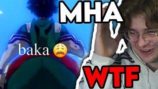 NON MHA FAN Reacts to MHA Out Of Context for 8 Min is Hilarious