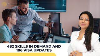 482 Skills In Demand And 186 Visa Updates