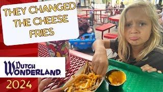 THEY CHANGED THE CHEESE! How could they? Dutch Wonderland Vlog #dutchwonderland #winterwonderland