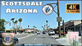 [4K] Scottsdale, AZ - One of Arizona’s Most Popular Cities? City Tour & Drive Thru