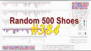 Baccarat Simulator (430) - Random 500 Shoes (384) 百家乐模拟器,百家乐记录表 바카라 출목(6매,중국점) (430) - 랜덤슈 (384)