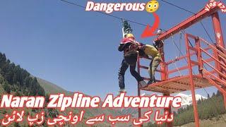 Naran Zipline Adventure | World highest zip line Naran