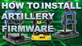 How to install firmware on your Artillery 3D printer equipped with a RUBY mainboard.