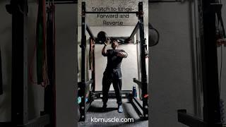 Kettlebell Snatch to Lunge - Forward & Reverse