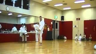 performing wan su for my green belt test