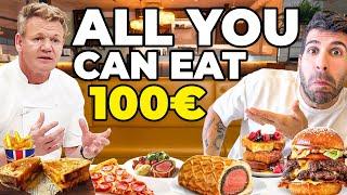 PRANZO DA GORDON RAMSAY ALL YOU CAN EAT A 100€