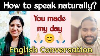 How to speak English naturally ️ English Conversation ️ @EnglishCornerByMansi