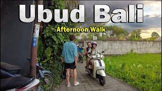 Should You Stay In This Area..??? Afternoon Walk At Penestanan Ubud Bali..!!