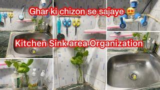 Kitchen sink area organization  how to organise kitchen indian small kitchen organization ideas