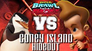 Skipper vs Jimmy Neutron II | Super Brawl Showdown v0.3.0b Full Match Gameplay