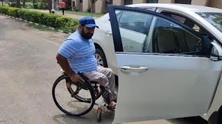 Hand Control Car Modification in Gandhinagar for Paralympic Medalist, Chief Coach in Powerlifting