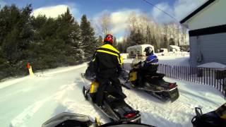 Haliburton Snowmobile Trip 2014