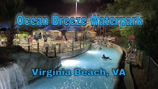 Visiting Ocean Breeze Waterpark in Virginia Beach