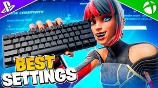 NEW Best Keyboard SETTINGS in SEASON 4 + Sensitivity (PS5/PC/XBOX)