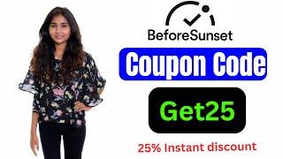 BeforeSunset Ai Coupon Code - Get25- Instant 25% Off On Plan.