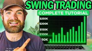 How to Start SWING TRADING STOCKS in 2024 (Best Tutorial for Beginners)