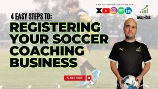  Registering a Soccer Coaching Business