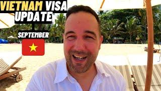 VIETNAM VISA UPDATE-SEPTEMBER 2022