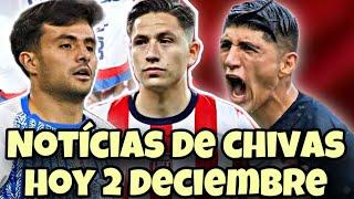 Chivas HOY 02/24 Alan Pulido, Óscar Macías, Amaury Vergara y Alan Bautista