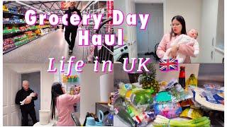 LIFE IN UK | GROCERY SHOPPING HAUL | DAY IN MY LIFE VLOG |FILIPINA BRITISH COUPLE